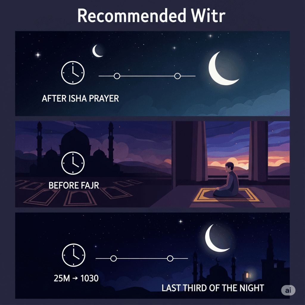 When Should You Pray Witr?