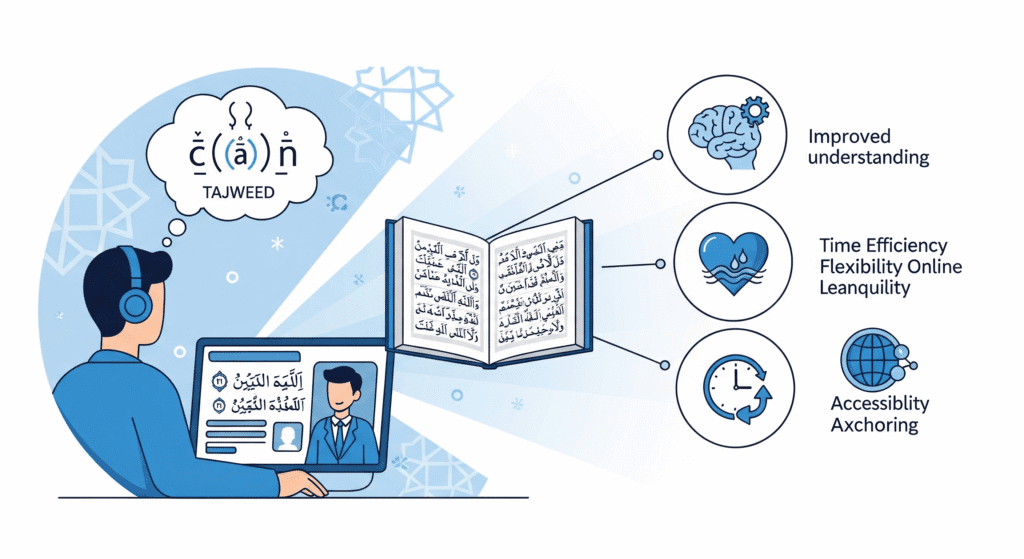 Benefits of Quran Learning With Tajweed Online