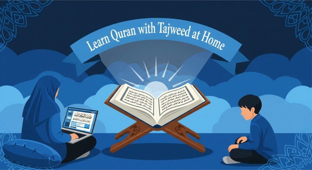 How to Learn Quran with Tajweed at Home