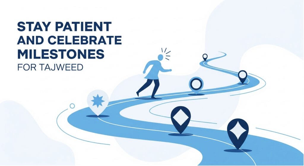 Stay Patient and Celebrate Milestones for Tajweed