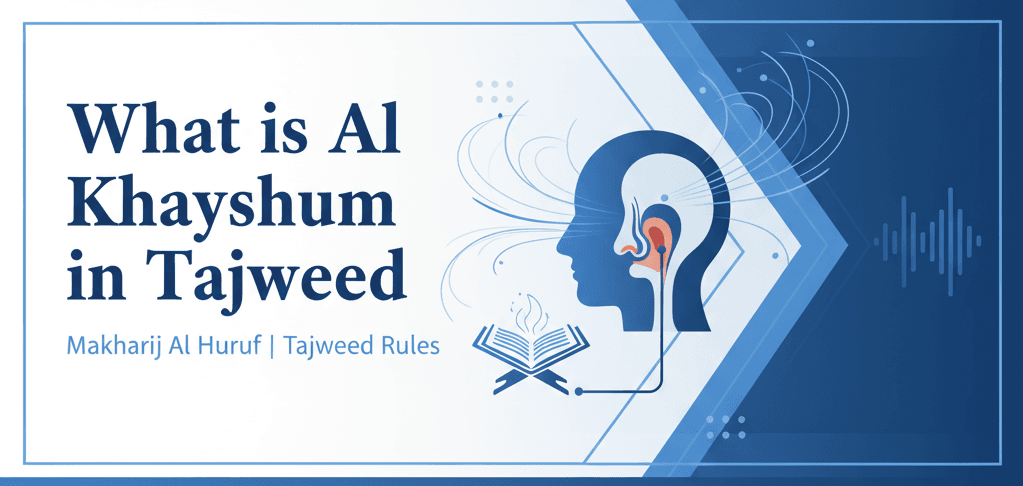What is Al Khayshum in Tajweed - Makharij Al Huruf Tajweed Rules