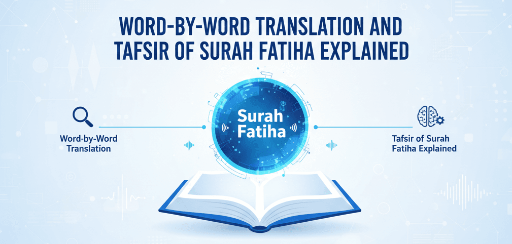 Word-by-Word Translation and Tafsir of Surah Fatiha Explained