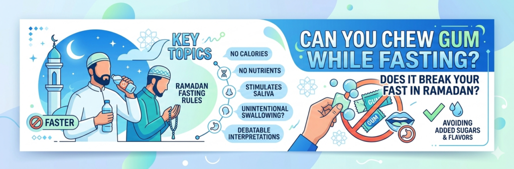 Can You Chew Gum While Fasting Does It Break Your Fast in Ramadan