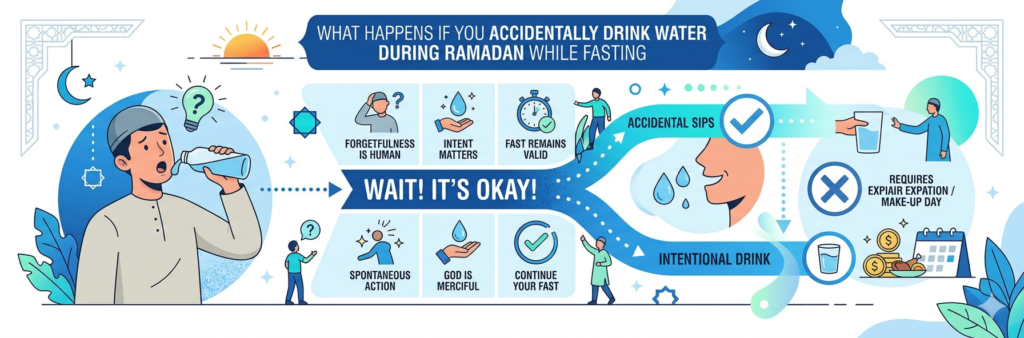 What Happens If You Accidentally Drink Water During Ramadan While Fasting