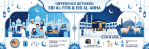 Difference Between Eid al-Fitr and Eid al-Adha