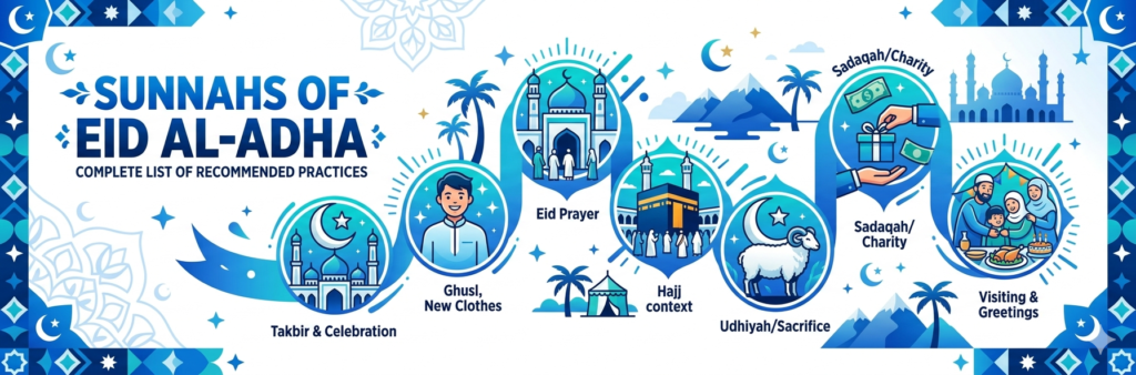 Sunnahs of Eid al-Adha Complete List of Recommended Practices